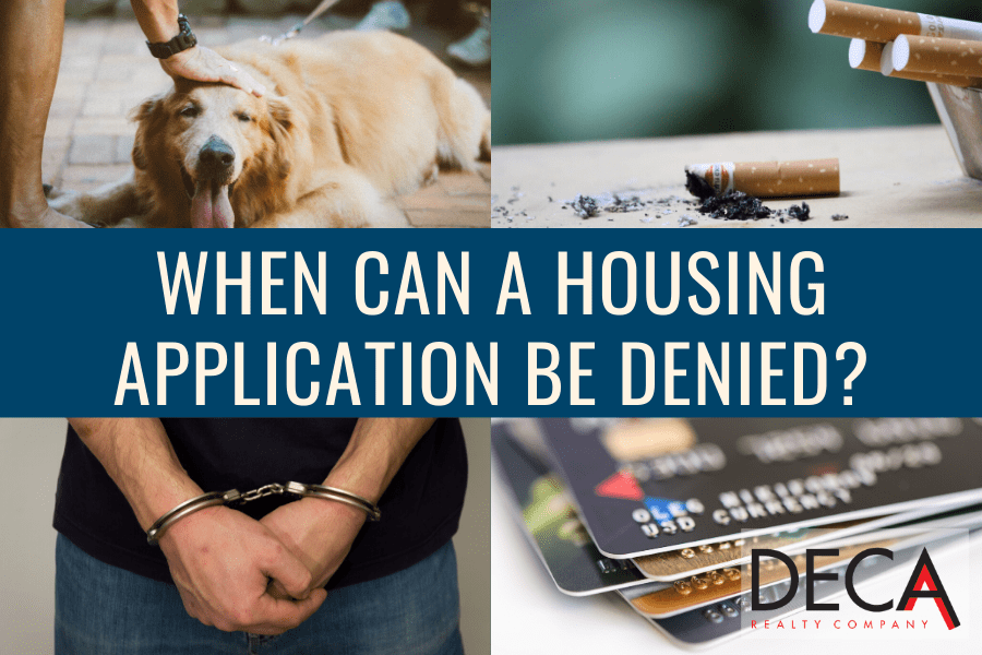 Can A Housing Application Be Denied?