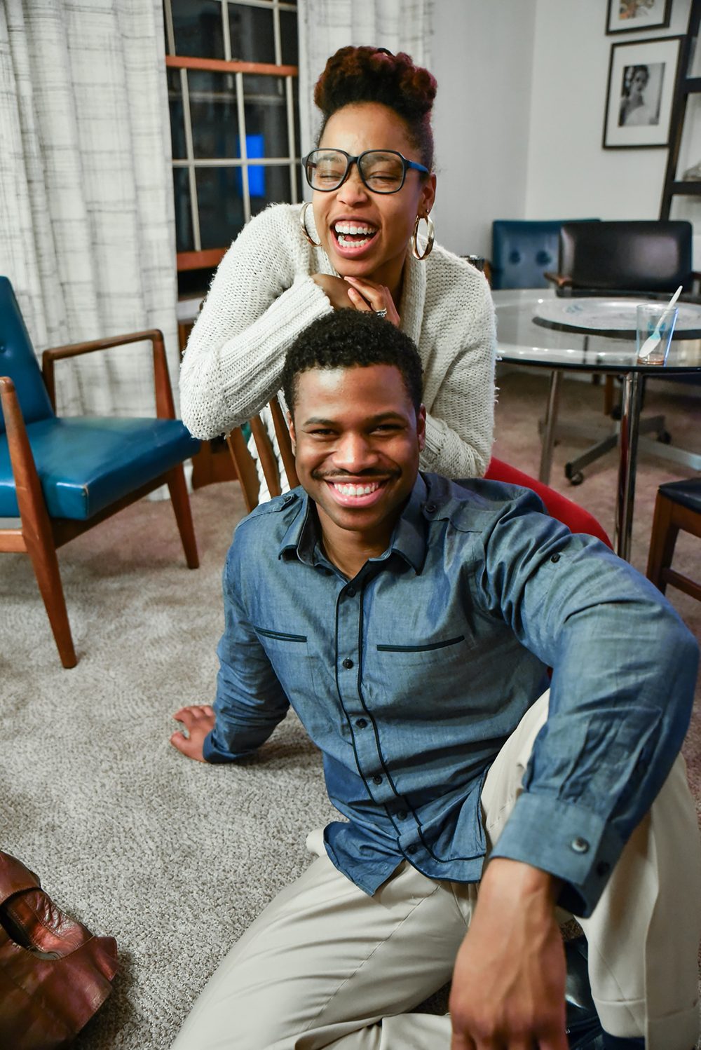 image of a couple in a living room