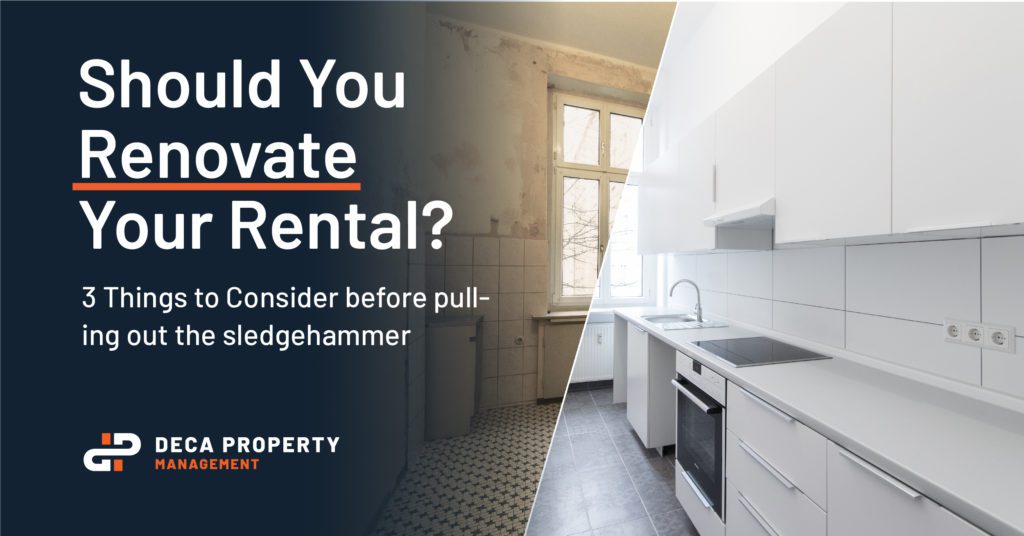 Should You Renovate Your Rental